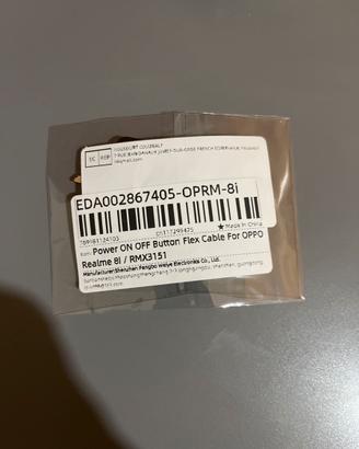 Power on off button flex cable Realme 8I Oppo