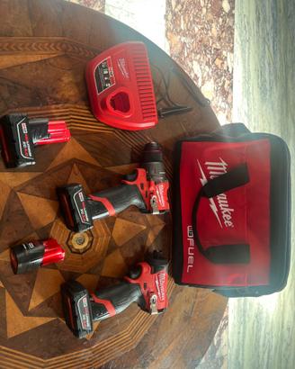 Milwaukee M12 FUEL Set Completo