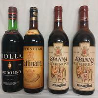 8 Bottiglie vino anno 1976 e bottiglie Barolo €120