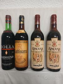8 Bottiglie vino anno 1976 e bottiglie Barolo €120