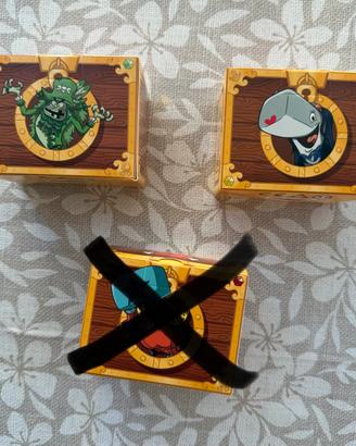Lotto 2 Sorprese McDonald's ONE PIECE x SPONGEBOB
