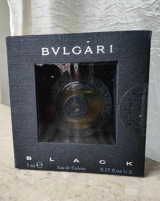 Profumo miniatura Bulgari Black 5ml discontinued