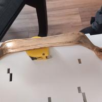 Maniglia portone primi del 900 in ottone