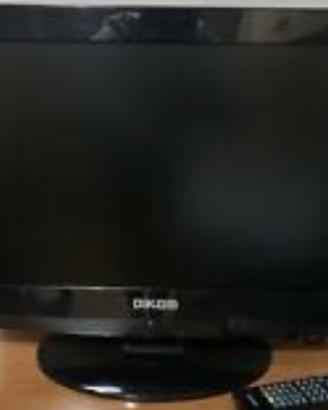tv LCD 24" pollici hd dikom