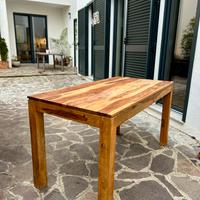 Tavolo rovere massello Cargo High Tech Milano