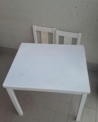 tavolo e sedie kritter ikea