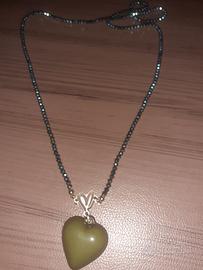 collana con cuore