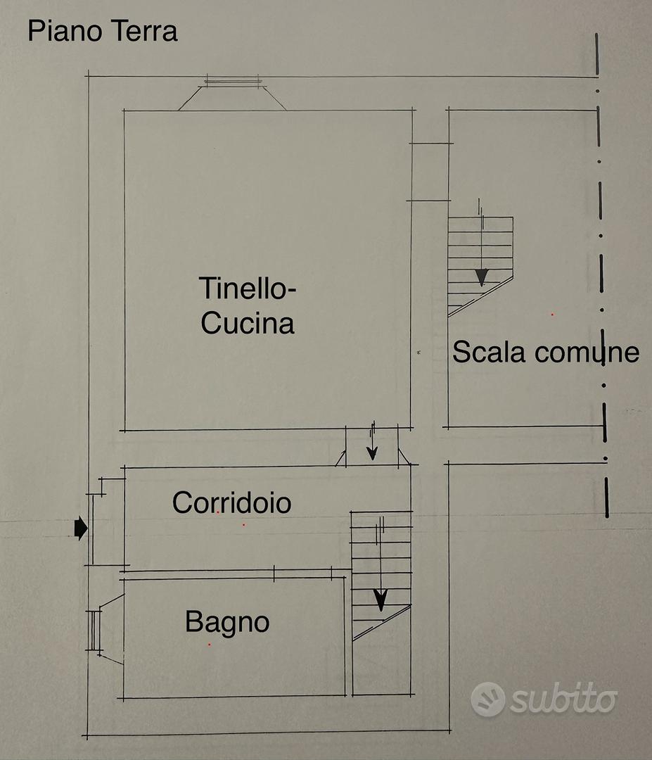 Terra-cielo in bifamiliare a Riola di Vergato - Vista 3