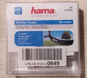 Filtro polarizzatore circolare 52mm Hama 72552