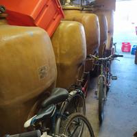 Stock botti vetroresina Alimentare
