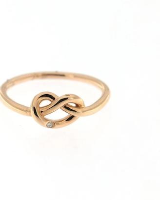 Anello Crivelli oro rosa e diamante
