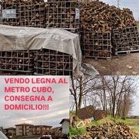 Legna secca al metri cubo
