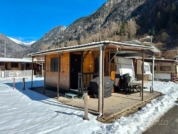 Roulotte con preingresso pronta all’uso