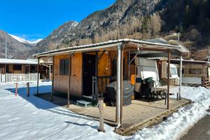 Roulotte con preingresso pronta all’uso