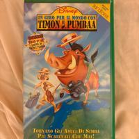 Vhs "In giro per il mondo con Timon e Pumbaa