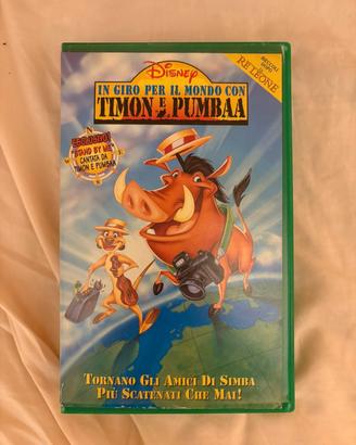 Vhs "In giro per il mondo con Timon e Pumbaa