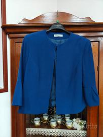 Completo donna blu elegante, taglia 48