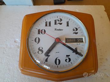 orologio da parete roubier vintage anni 70