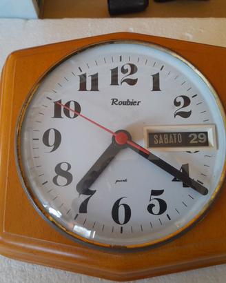 orologio da parete roubier vintage anni 70