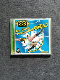 Cd 883 La dura legge del gol custodia adesivi 1997