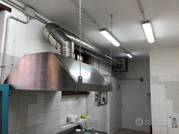 Cappa aspirazione per cucina da locale