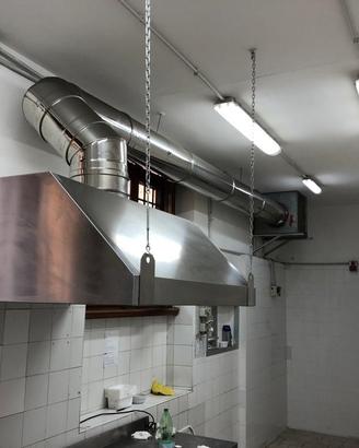 Cappa aspirazione per cucina da locale