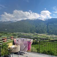 Tresivio grande appartamento con giardino