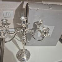Candelabro Argentato