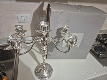 Candelabro Argentato