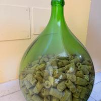 Damigiane  vetro varie misure colori