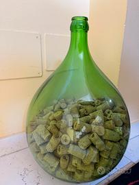 Damigiane  vetro varie misure colori