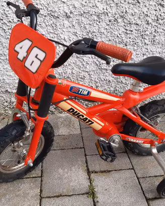 bicicletta per bimbo replica ducati