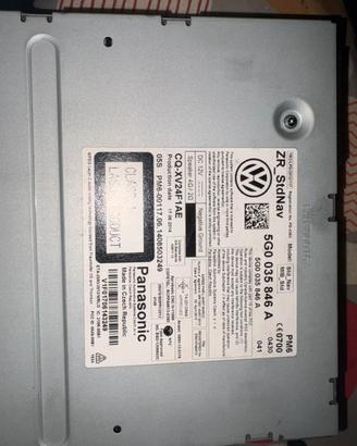 Vendi stereo originale golf 7