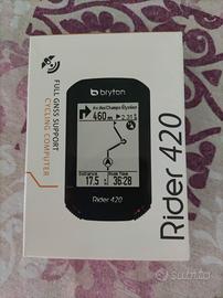Bryton Rider 420T pari al nuovo  bici da corsa mtb