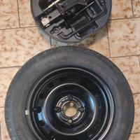 ruota scorta in ferro 4 fori per Citroen C4 