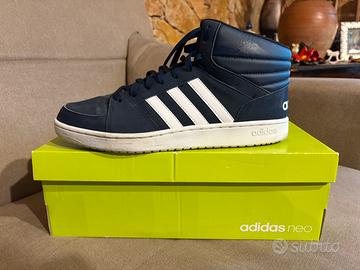 Adidas Neo Vs Hoops Mid B74292 BLU TAGLIA 46