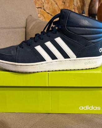 Adidas Neo Vs Hoops Mid B74292 BLU TAGLIA 46