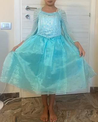 Abito carnevale Elsa Frozen