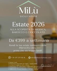 Casa vacanza a Modica