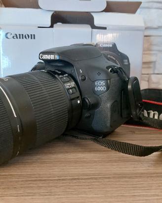 canon eos 600d + EF-S 18-135 Is stabilizer