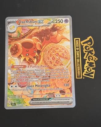 Carta Pokémon Dachsbun EX