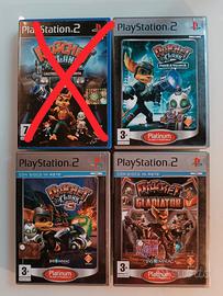 Lotto 3 Giochi Ratchet & Clank per PS2