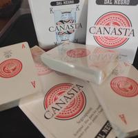 Kit Box Carte gioco CANASTA Dal Negro  NUOVO