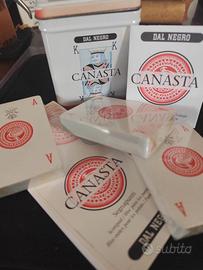 Kit Box Carte gioco CANASTA Dal Negro  NUOVO