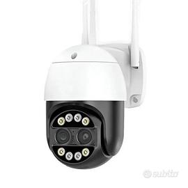 Telecamera wifi ptz 8mpx 4k con audio e umanoide