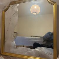 Specchio IKEA SVANSELE colorazione oro