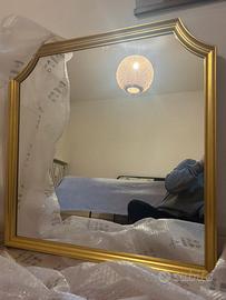 Specchio IKEA SVANSELE colorazione oro