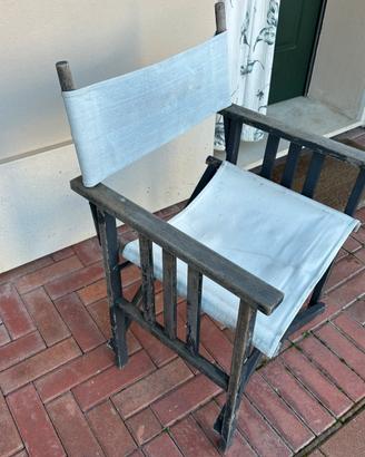 Sedia regista giardino