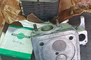 Gruppo cilindro,pistone e testata lombardini