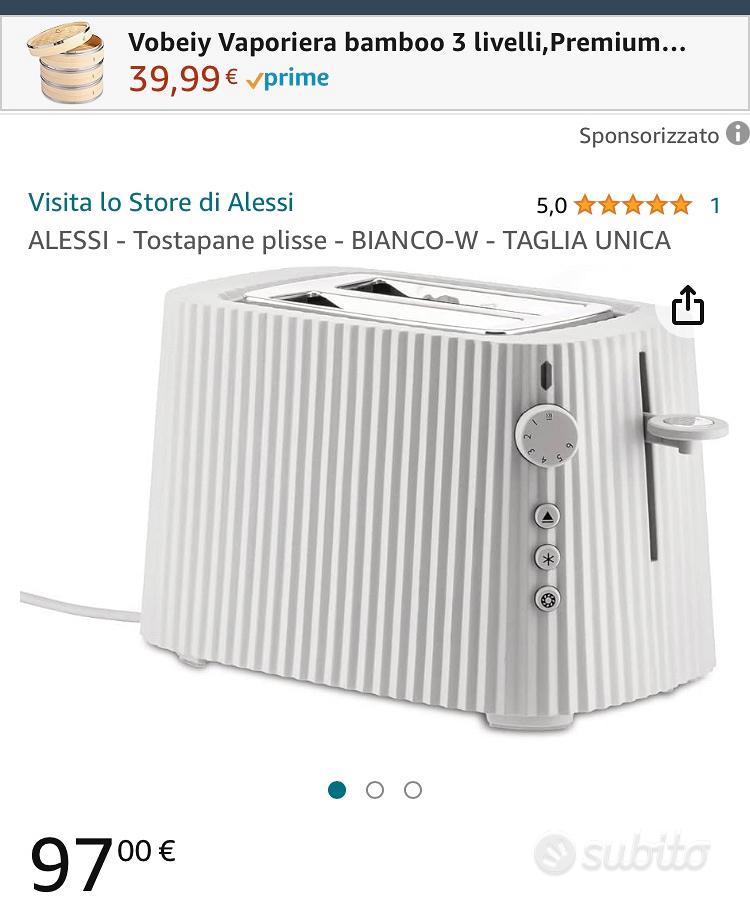 Tostapane ALESSI PLISSÈ rosso NUOVO - Arredamento e Casalinghi In vendita a  Vicenza